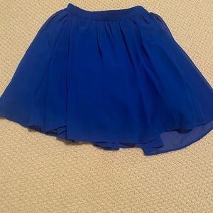 Blue cute skirt! In great condition, only worn once!!